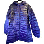 George Women's Puffer Jacket S Winter Purple Long Photo 0