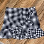 Forever 21 Gingham Ruffle Skirt Photo 2