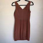 Hugo Buscati Brown Silk Mini Dress Photo 1