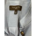 Talbots  Petite Military Jacket NWT Blue Size 14 P Lined Cotton‎ Blend Photo 3