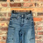 American Eagle  Super High Rise Baggy Straight Cargo Jeans, 00 Photo 2