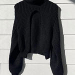 Alexander Wang  Backless Turtle Neck Sweater Photo 0