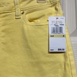 MICHAEL KORS Women’s Jeans Size 4 MK Jeans Cropped Ankle Jeans Yellow Photo 1