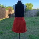 Majorelle -Judy Mini Skirt in Red Orange Photo 1