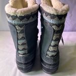 Khombu  Women's Winter Boots with Blue Laces Photo 6