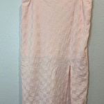 Urban Outfitters ‎ Outfitters NWT Light Pink Sleeveless Checkered High Neck Dress Size S Photo 0