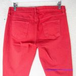 Just USA New! vermiliion red skinny jeans, women size 31 Photo 7
