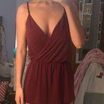 Forever 21 Maroon Romper Photo 0