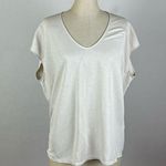 Lululemon V Neck Beige Boxy Top Photo 0