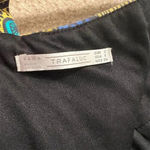 Zara Trafaluc Women's S Floral Aztec Print Halter Mini Dress Green Photo 8