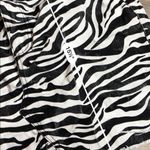 Missguided  zebra black white mini denim skirt Photo 3