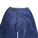 Hunt Club Vintage 90s Corduroy Pants Size 14 Navy Blue High Rise Straight Leg Photo 3