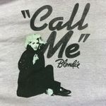 Blondie Call Me Rock Crop Top Size 2X Silver Photo 1