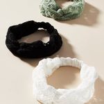 Anthropologie  White Croochet Headband (one size) NEW Photo 1