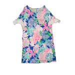 Lilly Pulitzer  Helina T-shirt Dress In Multi Peony For Your Thoughts nwot medium Photo 4