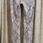 Carbon 38  Python Snakeskin Print High Waisted Leggings Photo 5