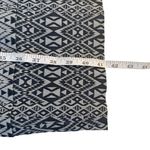 Gianni Bini Gianna Bini Tatiana Jacquard Dress XS Navy Blue Tribal Geometric Southwestern Photo 9