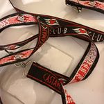 Disney Pair of  Cruiseline Lineyards Red/Black Passport Holder Castaway Club Photo 2