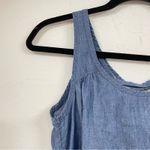 The North Face Chambray Sleeveless Blouse Womens S Tank Top Photo 3