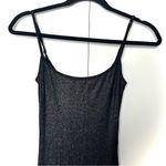 SKIMS Soft Lounge Slip Maxi Dress in Onyx Foil Glitter NWT Photo 3