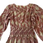 Jen's Pirate Booty Jen’s Pirate Booty Women’s Rising Star Lapis Long Sleeve V-Neck Maxi Dress Small Photo 6