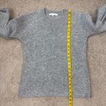 Endless Rose Endless‎ Rose Ruffled Cut Out Sleeve Sweater Grey M Photo 8