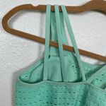 Gymshark  Energy Seamless Sports Bra Light Green Mint Strapy Eyelet Contour S Photo 8