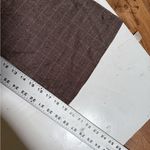 American Vintage Vintage Brown Plaid Wide Leg long shorts culottes knee length herringbone 7 Photo 3