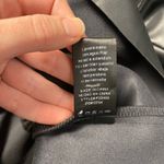 Fate Black Faux Leather‎ Ruffled Tiered Mini Dress Size S Moto Boho Goth Photo 9