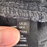 We The Free Black Distressed Denim Cut Off Jean Shorts Womens 25 Festival Micro Photo 3