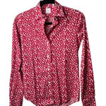 Ann Mashburn  Pink Floral Button Down Shirt Sz. XS Photo 0