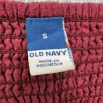 Old Navy  Cami Mini Dress Linen Blend Casual Summer‎ Dress Maroon Size Small Photo 5