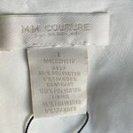 MM Couture Ivory and Black Cocktail Dress Photo 6