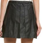 Free People  Beach Jet Black Pleated Mini Skirt Photo 2