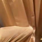 Windsor  Gold Satin stretch Dress Photo 6
