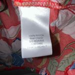 Candie's Candie’s Tropical Print Open Cold Shoulder Ruffle Y2K Dress Size S Photo 4