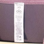 Alo Yoga  Size XS Purple Aloluxe Velour Hoodie Hooded Sweatshirt Pullover Photo 2