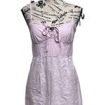 Milkmaid Ditzy Floral Pink Daisy Mini Dress Coquette Preppy Cottegecore Boho S Photo 0