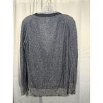 J‎ Crew Sweater Mens Small Blue Linen Cotton Blend Single Button Cardigan Casual Photo 6