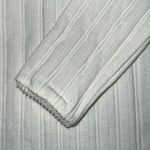 J.Crew NWOT Pointelle long-sleeve ribbed shirt ivory size XXS Photo 6