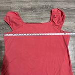 Maurice's 24/7  Plus Women Pink Wide Strap Elastic Hem Sleeve Boat neck Blouse 3X Photo 2