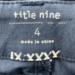 Title Nine  Trail Mix Cargo Hiking Pants Stretch Ankle Pocket Outdoor Navy Blue 4 Photo 1