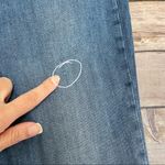 Free People Medium Wash High Rise Busted Knee Skinny Jeans 31R 31 R Ankle Length Photo 8