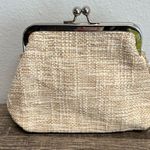 Beaded Cream & Gold Clutch w/ Crossbody Strap ⨠Photo 2