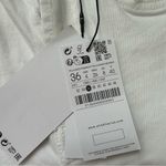 Stradivarius  women’s high waist white ankle mom jeans size 4 Photo 4