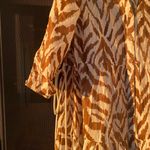 Mlle Gabrielle NWT  XL Underbrush Belted Button-front Dress Photo 3