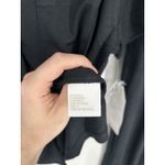 Softies Short Sleeve Notch Collar Capri Wide Leg Baggy Pants Matching Lounge Set Black Photo 4