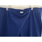 Avenue Royal Blue Straight Leg Embellished Ankle Pants Women’s Size 22 NWT Photo 3