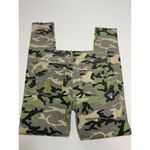 Black Orchid  Womens Vintage Camo Denim Pants Skinny Green Size 27 Photo 8