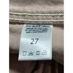 Just Black Denim JBD Womens Beige High Rise Frayed Hem Wide Leg Denim Jeans 27 Photo 3